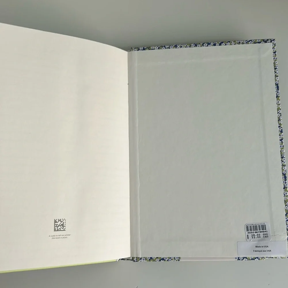 NWT Papier x Anthropologie Monogram Journal - K